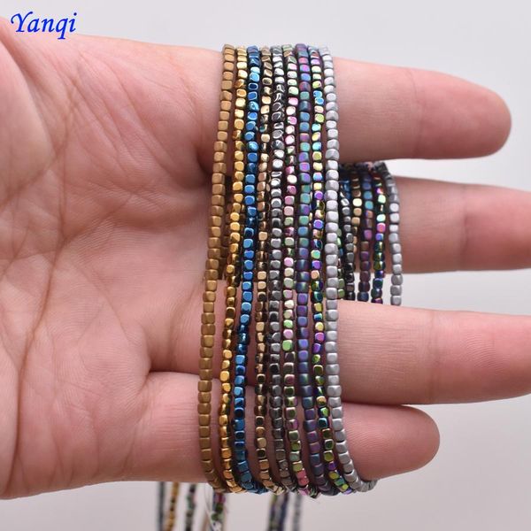 янки 2 мм с покрытием натуральный натуральный камень гладкий кубик квадратный гематитные бусины свободные разные бусы для diy ювелирных изде
янки 2 мм с покрытием натуральный натуральный камень гладкий кубик квадратный гематитные бусины свободные разные бусы для diy ювелирных изде