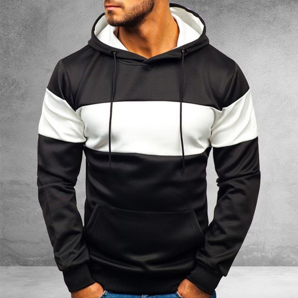 pocket patchwork hooded cardigan for slim fit hoodie coat men casual long sleeve sweatshirts male jackets kg-1738, Black
pocket patchwork hooded cardigan for slim fit hoodie coat men casual long sleeve sweatshirts male jackets kg-1738, Black