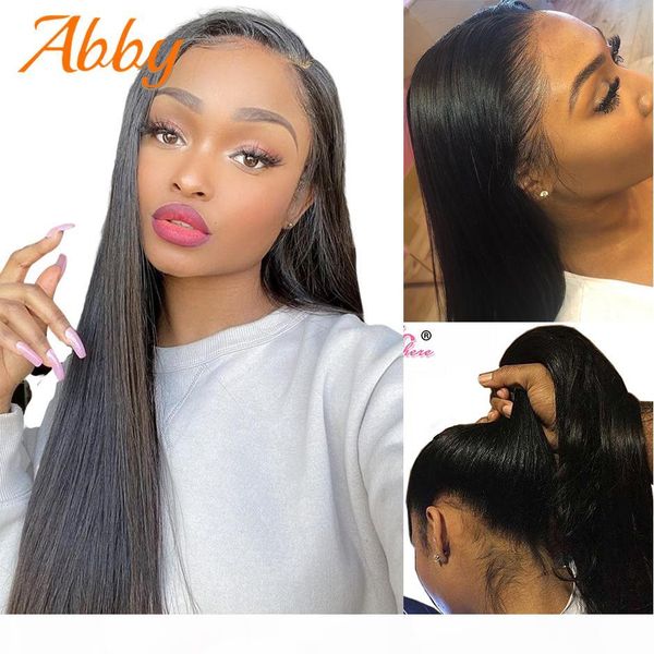 straight hd transparent lace front human hair wigs 250% density abby hair mongolian human hair wigs preplucked natural hairline, Black
straight hd transparent lace front human hair wigs 250% density abby hair mongolian human hair wigs preplucked natural hairline, Black