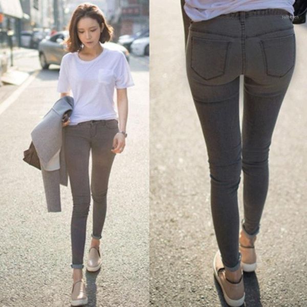 2020 women jeans spring autumn pencil skinny long trousers for female streetwear biker bottoms denim pants1, Blue
2020 women jeans spring autumn pencil skinny long trousers for female streetwear biker bottoms denim pants1, Blue
