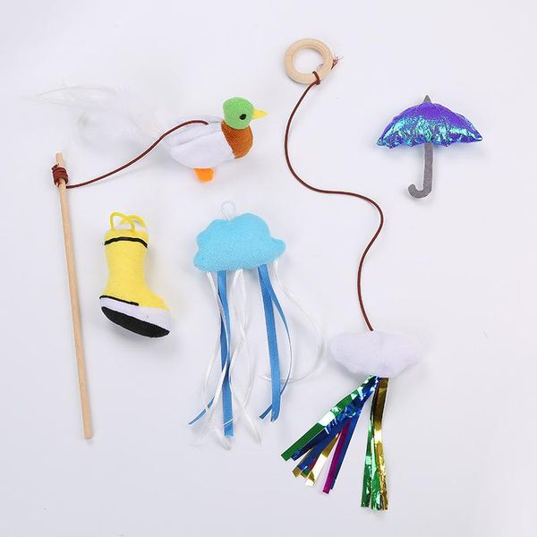 creative assorted cat interactive cat play toy for kittens toys set funny stick bell ball feather toy rainy series home
creative assorted cat interactive cat play toy for kittens toys set funny stick bell ball feather toy rainy series home