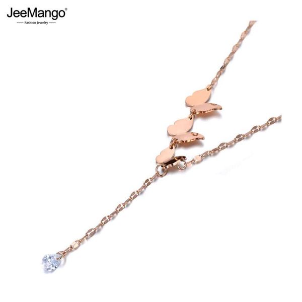 chains jeemango trendy stainless steel cz crystal butterfly animal necklaces for women bohemia style charm pendant necklace jn19216, Silver
chains jeemango trendy stainless steel cz crystal butterfly animal necklaces for women bohemia style charm pendant necklace jn19216, Silver