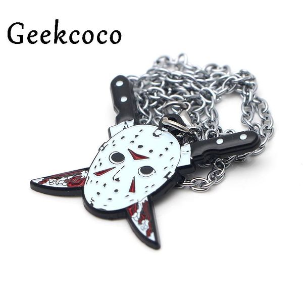 pendant necklaces 10pcs/lot friday the 13th creative pendants punk casting titanium stainless steel for men women jewelry gifts j0372, Silver
pendant necklaces 10pcs/lot friday the 13th creative pendants punk casting titanium stainless steel for men women jewelry gifts j0372, Silver