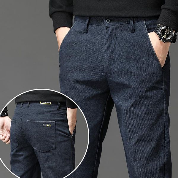 men's pants 2021 autumn upscale men casual thick cotton and linen male pant straight trousers business plus size 28-38, Black
men's pants 2021 autumn upscale men casual thick cotton and linen male pant straight trousers business plus size 28-38, Black