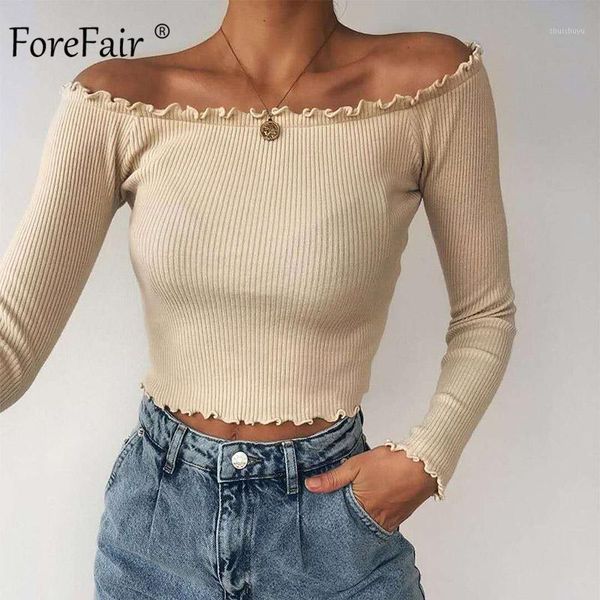 forefair off shoulder long sleeve ribbed knit boat neck slim woman tshirts autumn basic korean women crop 1, White
forefair off shoulder long sleeve ribbed knit boat neck slim woman tshirts autumn basic korean women crop 1, White
