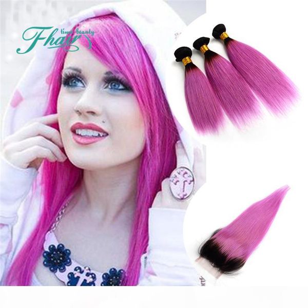 ombre 1b purple brazilian hair with closure 8a straight hair purple two tone 4pc lot omber hair extensions dhl, Black
ombre 1b purple brazilian hair with closure 8a straight hair purple two tone 4pc lot omber hair extensions dhl, Black