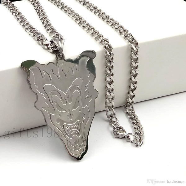 crazy jeckel brothers stainless steel cuban chain 30in necklace icp twiztid charm, Silver
crazy jeckel brothers stainless steel cuban chain 30in necklace icp twiztid charm, Silver