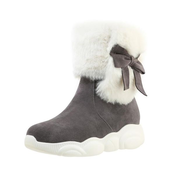fanyuan 2021winter snow boots comfortable med heels square toe ladies shoes fashion bowknot keep warm ankle boots women, Black
fanyuan 2021winter snow boots comfortable med heels square toe ladies shoes fashion bowknot keep warm ankle boots women, Black