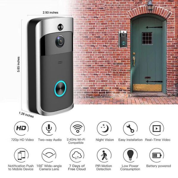 smart doorbell, wireless wifi camera, apartment video intercom, doorbell, phone home security cameras1
smart doorbell, wireless wifi camera, apartment video intercom, doorbell, phone home security cameras1