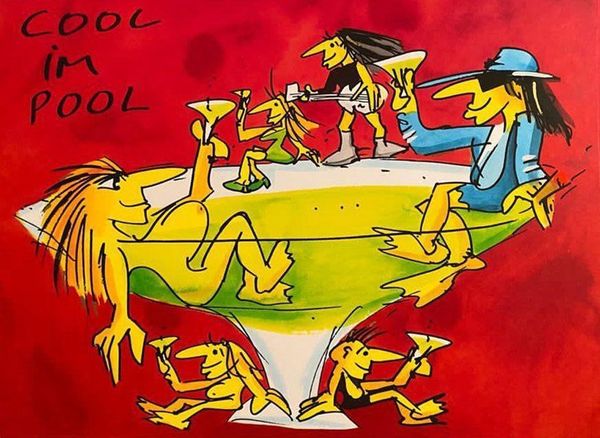 artworks cool im pool home decor handpainted &hd print oil painting on canvas wall art canvas pictures 210118
artworks cool im pool home decor handpainted &hd print oil painting on canvas wall art canvas pictures 210118
