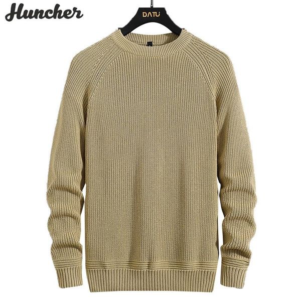 huncher mens knitted sweater male 2021 winter fleece casual cotton pullover sweaters jumper korean fashion khaki sweater for men, White;black
huncher mens knitted sweater male 2021 winter fleece casual cotton pullover sweaters jumper korean fashion khaki sweater for men, White;black