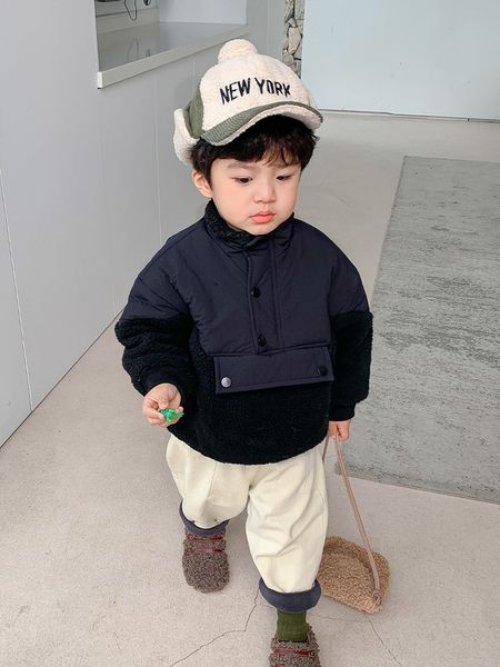boy's thickened winter coat baby padded 2020 new style children's and down cotton jacket, Blue;gray
boy's thickened winter coat baby padded 2020 new style children's and down cotton jacket, Blue;gray