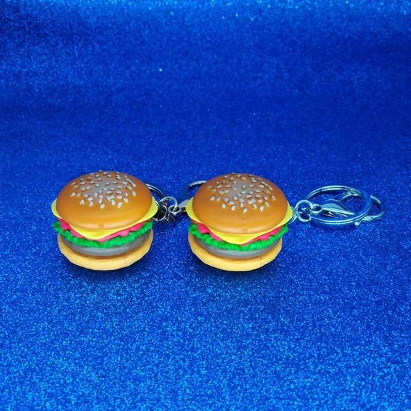 mini keychain 3d food resin hamburger chain gold carabiner keychains key ring holds hangbag hangs gift drop shipping, Silver
mini keychain 3d food resin hamburger chain gold carabiner keychains key ring holds hangbag hangs gift drop shipping, Silver