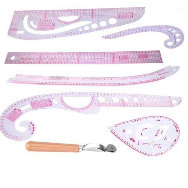 7pcs multi function curve ruler drawing line straight sewing clothing design rulers for designers tailors pattern making1, Black
7pcs multi function curve ruler drawing line straight sewing clothing design rulers for designers tailors pattern making1, Black