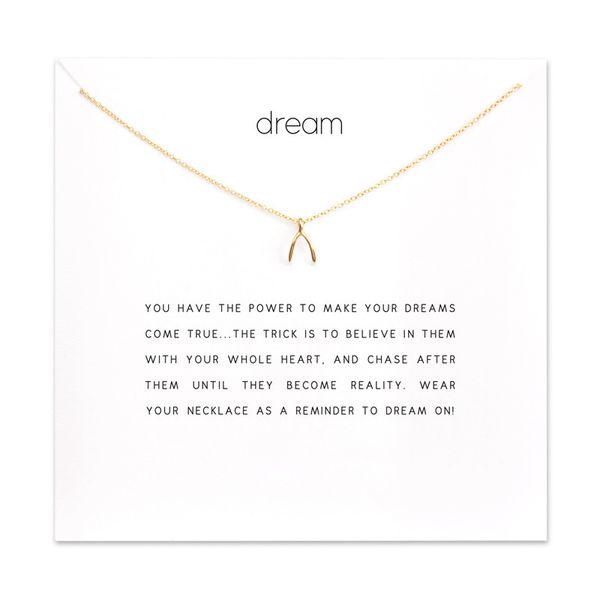 chain choker necklaces with card gold silver wish pendant necklace for fashion women jewelry make a wish
chain choker necklaces with card gold silver wish pendant necklace for fashion women jewelry make a wish