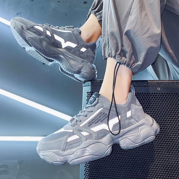 autumn and winter 2020 new reflective sports men's ins trendy, high rise plush dada board shoes, Black
autumn and winter 2020 new reflective sports men's ins trendy, high rise plush dada board shoes, Black