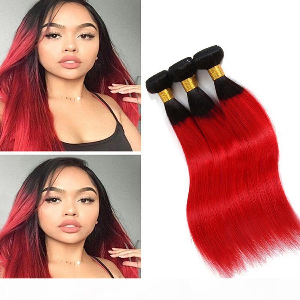 peruvian 100% human hair extensions straight 1b red two tones color 1b red 12-26inch 3 bundles straight, Black
peruvian 100% human hair extensions straight 1b red two tones color 1b red 12-26inch 3 bundles straight, Black