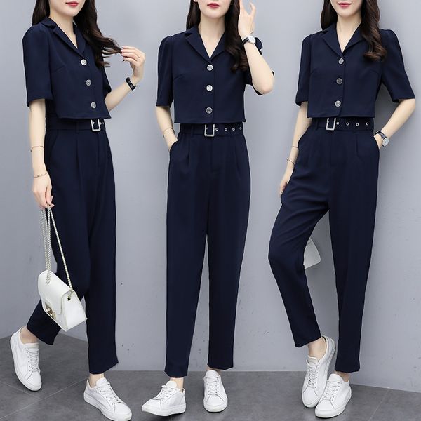 korean 2nd piece of jacket lady trousers from the women's office femme deux female joint parts feminine g9nl, White
korean 2nd piece of jacket lady trousers from the women's office femme deux female joint parts feminine g9nl, White