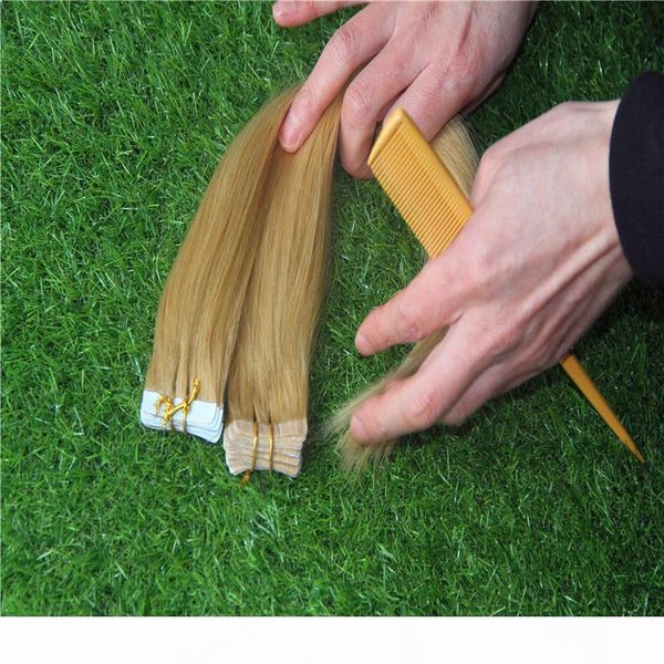 tape in human remy hair 2g pc salon double drawn european skin weft hair factory adhesive extension straight hair 24"26, Black
tape in human remy hair 2g pc salon double drawn european skin weft hair factory adhesive extension straight hair 24"26, Black