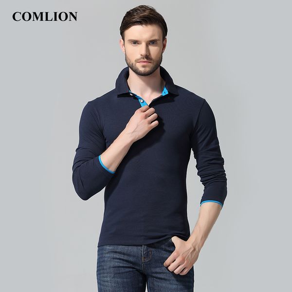men's long sleeve polos mens fashion men cotton hombre casual solid brand plus kg-825, White;black
men's long sleeve polos mens fashion men cotton hombre casual solid brand plus kg-825, White;black