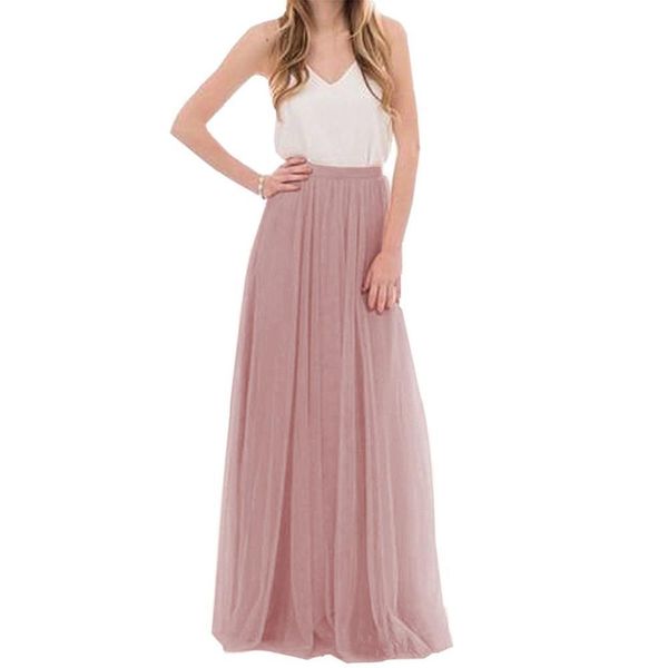 woman long skirt soft tulle elastic waist wedding maxi womens party boho vintage summer skirts faldas saia jupe femm y200326, Black
woman long skirt soft tulle elastic waist wedding maxi womens party boho vintage summer skirts faldas saia jupe femm y200326, Black