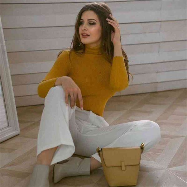 casual solid bodycon sweater female turtleneck long sleeve slim knitted pullover for women home clothing, White;black
casual solid bodycon sweater female turtleneck long sleeve slim knitted pullover for women home clothing, White;black
