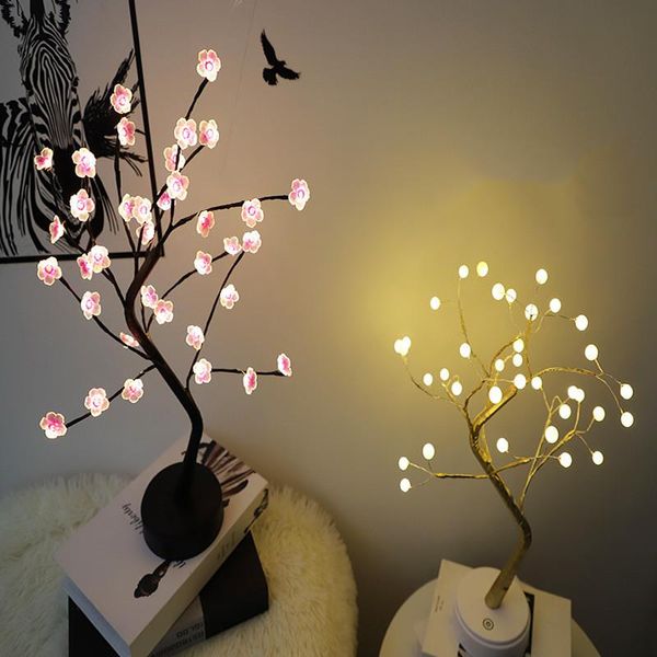 party decoration table lamp led peach blossom copper wire string christmas tree ornaments usb battery creativity
party decoration table lamp led peach blossom copper wire string christmas tree ornaments usb battery creativity
