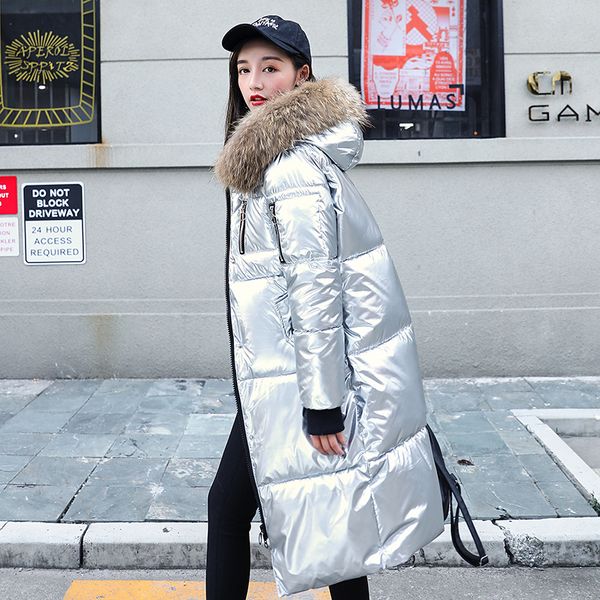 2021 newwomen's winter down jackets plus size shiny long overcoat female hooded with fur collar style thick coats ladies 5m4j, Black
2021 newwomen's winter down jackets plus size shiny long overcoat female hooded with fur collar style thick coats ladies 5m4j, Black