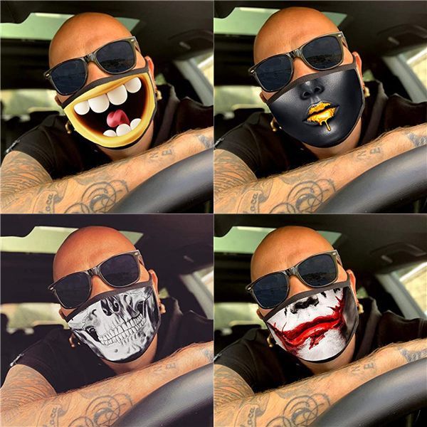 2020 models cotton filter masks can put pm2.5 piece face dust explosion smiley face, skull mask, Black
2020 models cotton filter masks can put pm2.5 piece face dust explosion smiley face, skull mask, Black