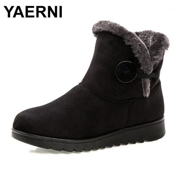 yaerniclassic women's boots new ladies snow boots women's large size mother shoes cotton shoes warm middle-aged snowboots cotton1, Black
yaerniclassic women's boots new ladies snow boots women's large size mother shoes cotton shoes warm middle-aged snowboots cotton1, Black