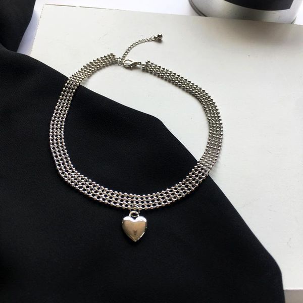 chokers punk heart pendant necklace for women girls vintage simple all-match charm fashion choker jewelry gifts, Golden;silver
chokers punk heart pendant necklace for women girls vintage simple all-match charm fashion choker jewelry gifts, Golden;silver