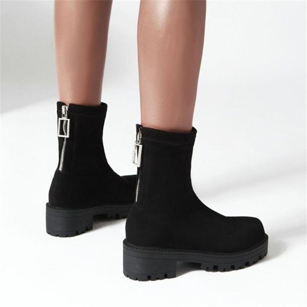 boots pxelena drop ship women punk gothic combat ankle faux suede chunky block med heels female shoes black 34-43
boots pxelena drop ship women punk gothic combat ankle faux suede chunky block med heels female shoes black 34-43