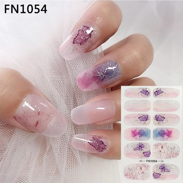 14tips glitter matte butterfly series nail sticker sequins nail art stickers manicure diy polish strips nails wraps korea, Black
14tips glitter matte butterfly series nail sticker sequins nail art stickers manicure diy polish strips nails wraps korea, Black