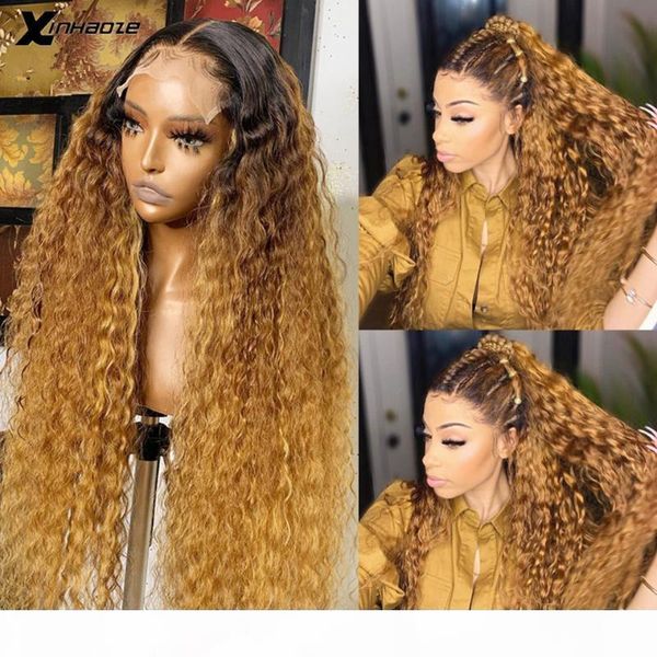 brazilian curly lace front wigs 13x6 ombre blonde long human hair lace wig preplucked 1b 27 ombre color remy hair 150% for women, Black;brown
brazilian curly lace front wigs 13x6 ombre blonde long human hair lace wig preplucked 1b 27 ombre color remy hair 150% for women, Black;brown