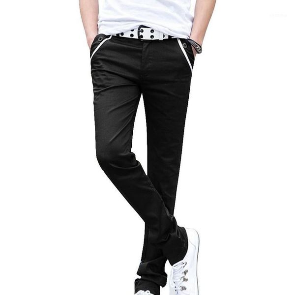 2020 new men's slim pencil pants male joggers korean streetwear casual long section cotton solid color pantalon homme1, Black
2020 new men's slim pencil pants male joggers korean streetwear casual long section cotton solid color pantalon homme1, Black