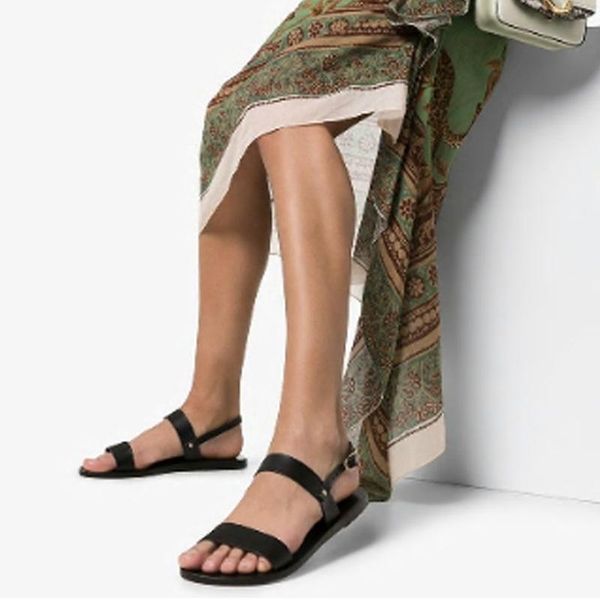 sandals femme 2021 womens shoes summer women flat ladies fashion roman solid open toe casual sandales, Black
sandals femme 2021 womens shoes summer women flat ladies fashion roman solid open toe casual sandales, Black