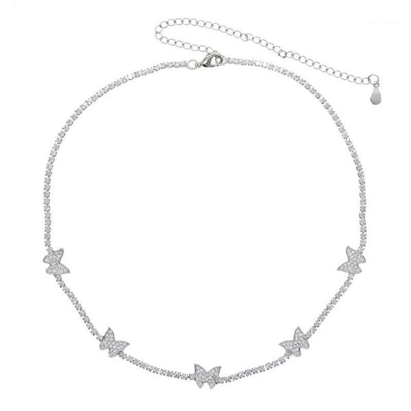 pendant necklaces hip hop style cute animal butterfly tennis chain choker necklace gold and sliver color jewlery for women wedding gift 2021, Silver
pendant necklaces hip hop style cute animal butterfly tennis chain choker necklace gold and sliver color jewlery for women wedding gift 2021, Silver