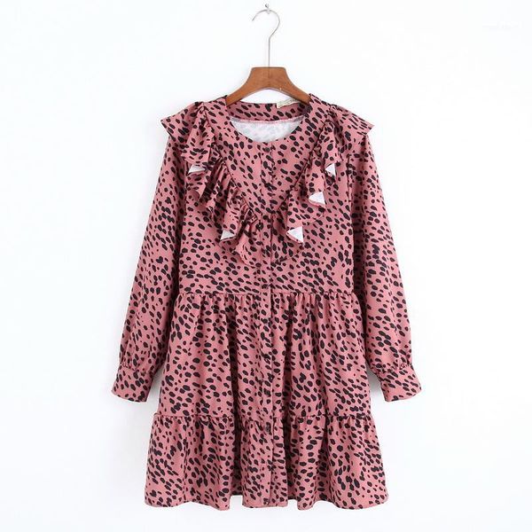 women ruffle dress autumn 2019 new fashion vintage patter prints above knee vestidos modern lady long sleeve dresses1, Black;gray
women ruffle dress autumn 2019 new fashion vintage patter prints above knee vestidos modern lady long sleeve dresses1, Black;gray
