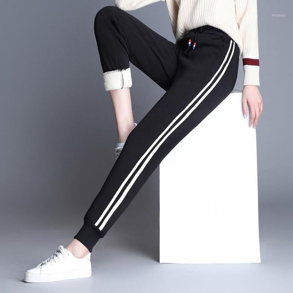 korean women pants woman cotton trousers plus velvet women warm thermal sports pants woman stretch thickened trousers plus size1, Black;white
korean women pants woman cotton trousers plus velvet women warm thermal sports pants woman stretch thickened trousers plus size1, Black;white