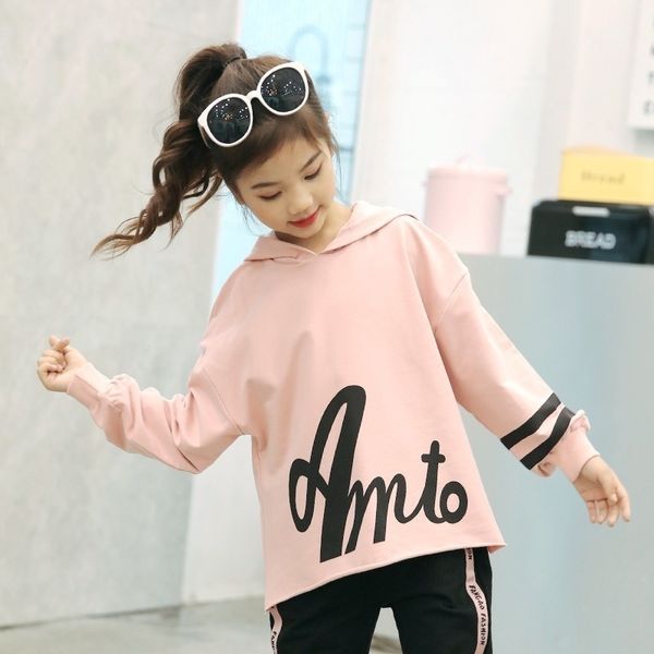 girls hoodies 10 12 years cotton casual for teenagers girl spring autumn kids loose long sweatshirt cute hoodies lj200812, Black
girls hoodies 10 12 years cotton casual for teenagers girl spring autumn kids loose long sweatshirt cute hoodies lj200812, Black