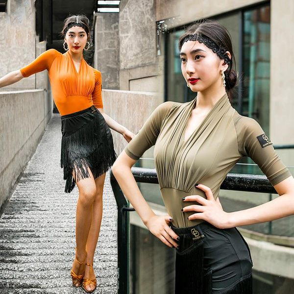 stage wear latin dance women tango salsa ballroom practice leotard cha samba rumba modern bodysuit slim dancing df1688, Black;red
stage wear latin dance women tango salsa ballroom practice leotard cha samba rumba modern bodysuit slim dancing df1688, Black;red