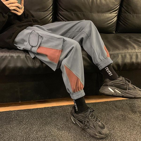 male pants men's spring and autumn workwear ankle banded pants korean style loose trend nine casual, Black
male pants men's spring and autumn workwear ankle banded pants korean style loose trend nine casual, Black