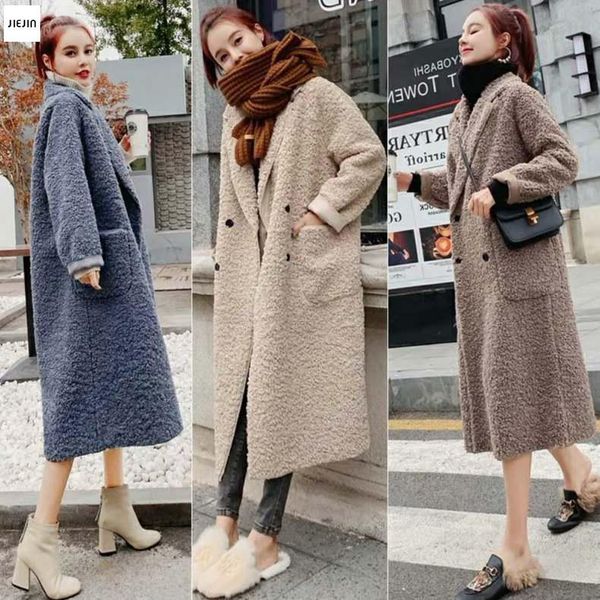 2021 winter casual solid teddy coat women long sleeve fleece long jacket turn down collar lamb fur coat outerwear 4 color, Tan;black
2021 winter casual solid teddy coat women long sleeve fleece long jacket turn down collar lamb fur coat outerwear 4 color, Tan;black