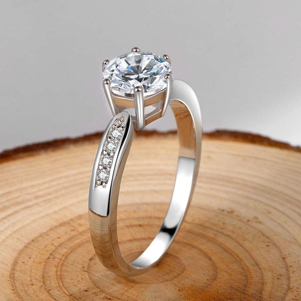 Luxurys Designers Fashion JZ349 imitation 18 KK platinum six paw drill female proposal tiktok 1.5 C diamond ring, Silver
Luxurys Designers Fashion JZ349 imitation 18 KK platinum six paw drill female proposal tiktok 1.5 C diamond ring, Silver