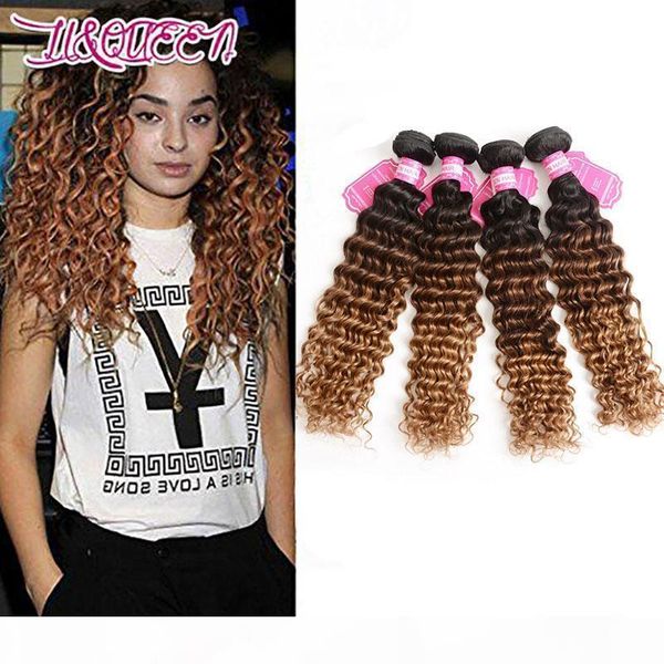 brazilian virgin human hair extensions 3 tones 1b 4 27 ombre hair deep wave 4 bundles li&queen ombre deep curly 1b 4 27, Black;brown
brazilian virgin human hair extensions 3 tones 1b 4 27 ombre hair deep wave 4 bundles li&queen ombre deep curly 1b 4 27, Black;brown