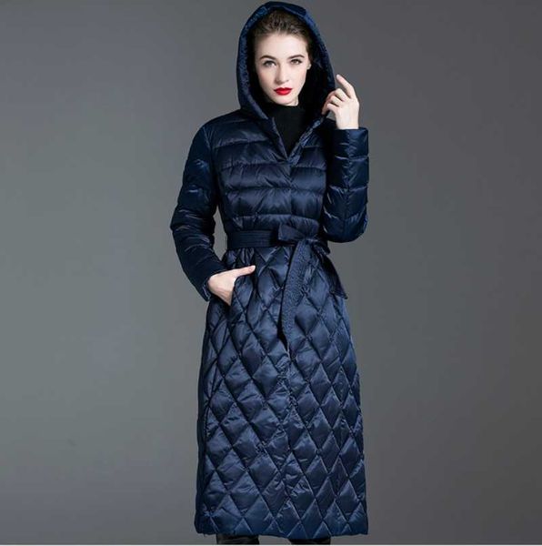 women's trench coats fashion elegant women parka winter blue jacket with belt 90% white duck down thick warm female long coat clothes, Tan;black
women's trench coats fashion elegant women parka winter blue jacket with belt 90% white duck down thick warm female long coat clothes, Tan;black
