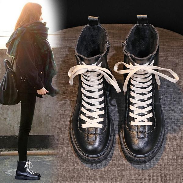 round toe woman flat boots luxury designer female shoes boots-women low fashion rubber lolita rock mid calf ladies 2020, Black
round toe woman flat boots luxury designer female shoes boots-women low fashion rubber lolita rock mid calf ladies 2020, Black