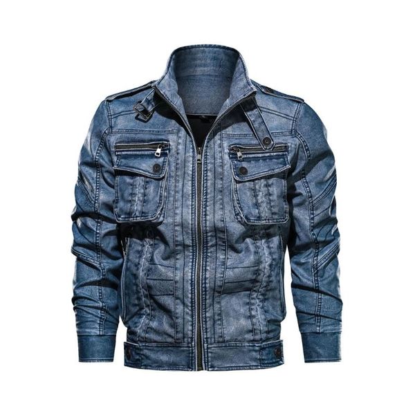 jaycosin warm men's jacket zipper solid color coat imitation retro leather men's old stand collar loose leather jacket, Black;brown
jaycosin warm men's jacket zipper solid color coat imitation retro leather men's old stand collar loose leather jacket, Black;brown