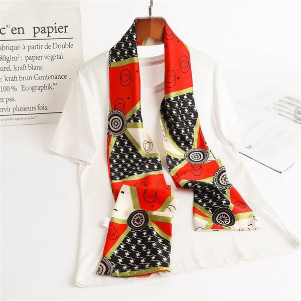 others apparel silk hair band kerchief gift scarves silk muffler professional scarf ribbon, Black;white
others apparel silk hair band kerchief gift scarves silk muffler professional scarf ribbon, Black;white