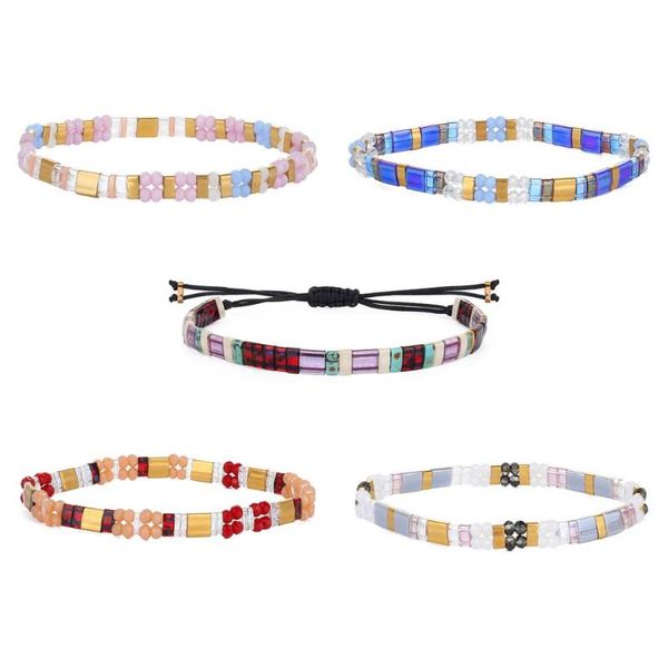 charm bracelets kelitch miyuki tila seed beads stretch everyday fashion friendship gift jewelry for women, Golden;silver
charm bracelets kelitch miyuki tila seed beads stretch everyday fashion friendship gift jewelry for women, Golden;silver